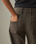 Women's Wide Leg Pant - Dark Coffee